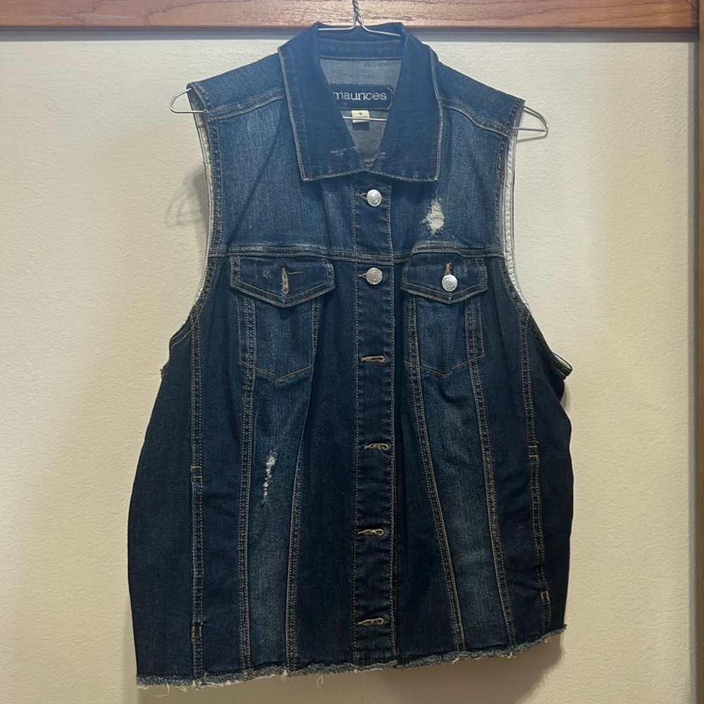 1X Maurice’s Jean vest